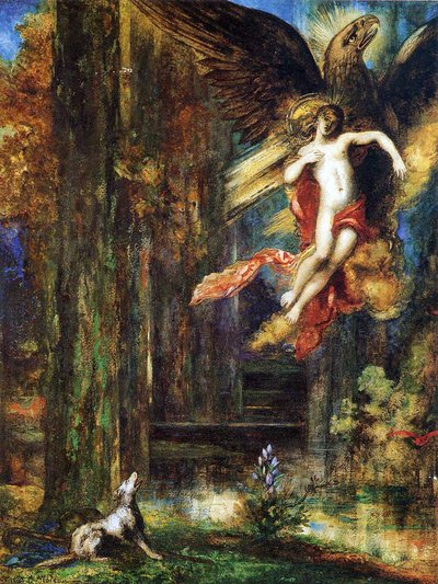 Ganymede by Gustave Moreau